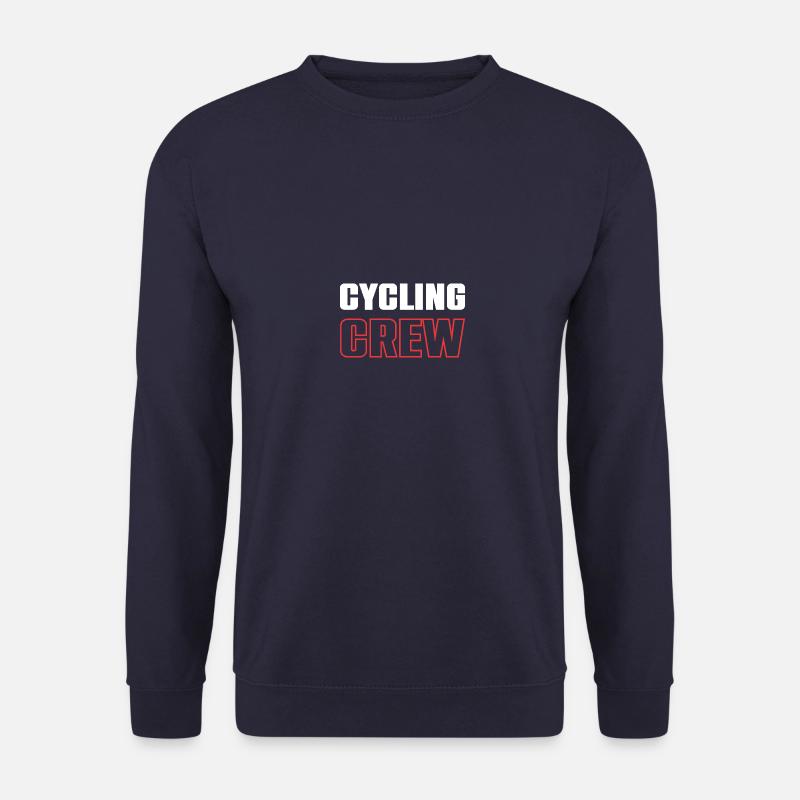 Cycling Crew - Unisex Pullover - Navy