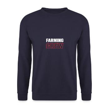 Farming Crew - Unisex Pullover - Navy - Vorne - Alina (178cm) & Michal (187cm)