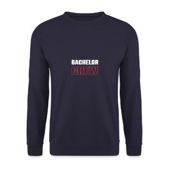 Équipage Bachelor - Sweat-shirt Unisexe - marine - Devant - Alina (178cm) & Michal (187cm)
