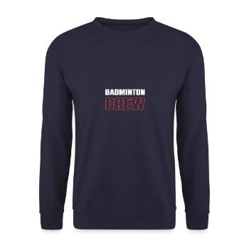 Équipe de badminton - Sweat-shirt Unisexe - marine - Devant - Alina (178cm) & Michal (187cm)