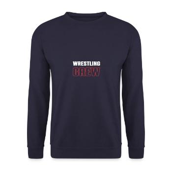 Wrestling Crew - Unisex Pullover - Navy - Vorne - Alina (178cm) & Michal (187cm)