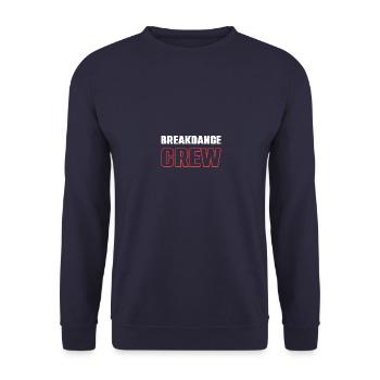 Équipe de breakdance - Sweat-shirt Unisexe - marine - Devant - Alina (178cm) & Michal (187cm)
