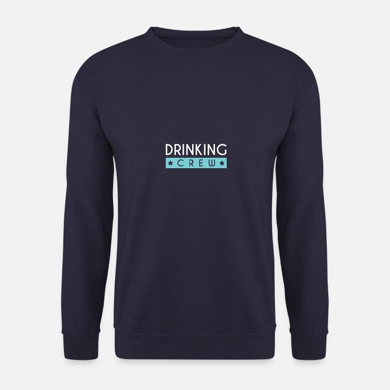 Drinking Crew - Unisex Sweatshirt - navy