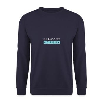 Équipe de hockey sur gazon - Sweat-shirt Unisexe - marine - Devant - Alina (178cm) & Michal (187cm)
