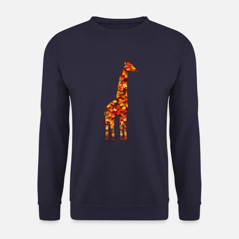 Herbstgiraffe - Unisex Pullover - Navy