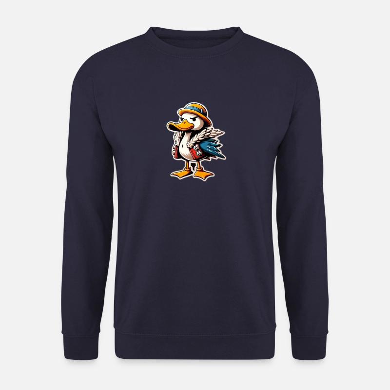 Duck seeks quarrel - Unisex Sweatshirt - navy