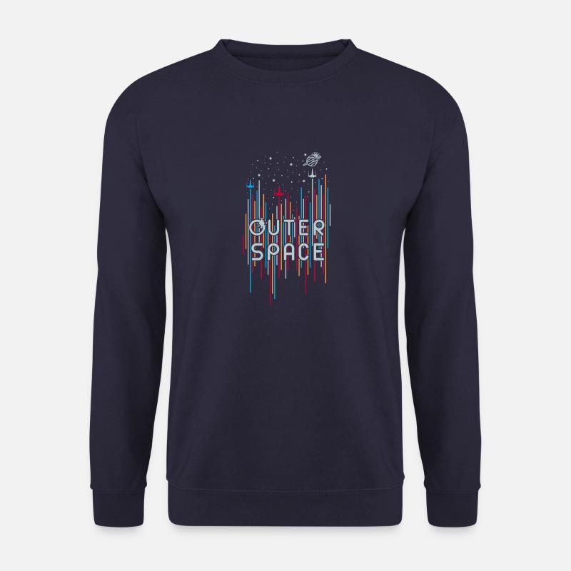 Outer Space 01 - Unisex Pullover - Navy