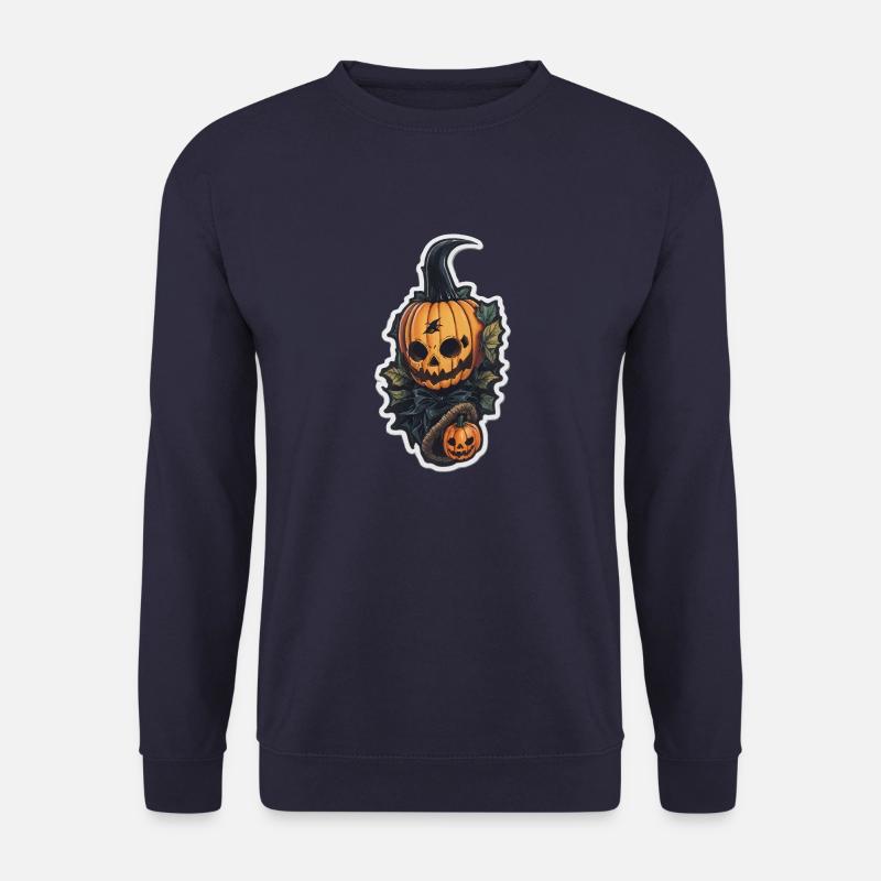 Helloween Kürbis Monster - Unisex Pullover - Navy