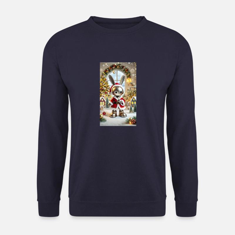 Weihnachtshase - Unisex Pullover - Navy
