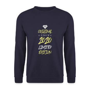2020 Limited Edition - Unisex Sweatshirt - navy - Front - Alina (178cm) & Michal (187cm)