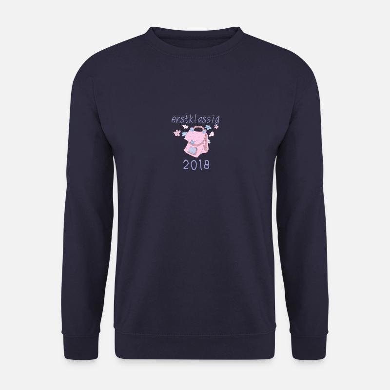 erstklassig 2018 - Unisex Pullover - Navy