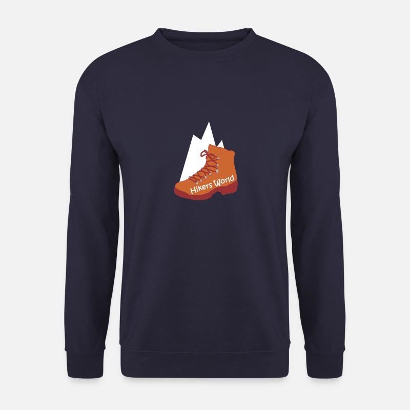 Wanderschuh Wanderstiefel Hikers World - Unisex Pullover - Navy