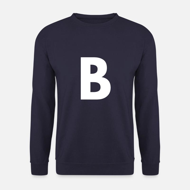 B - Unisex Sweatshirt - navy