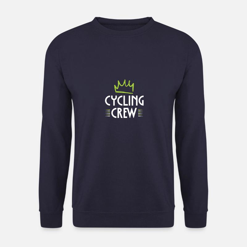 Cycling Crew - Unisex Pullover - Navy