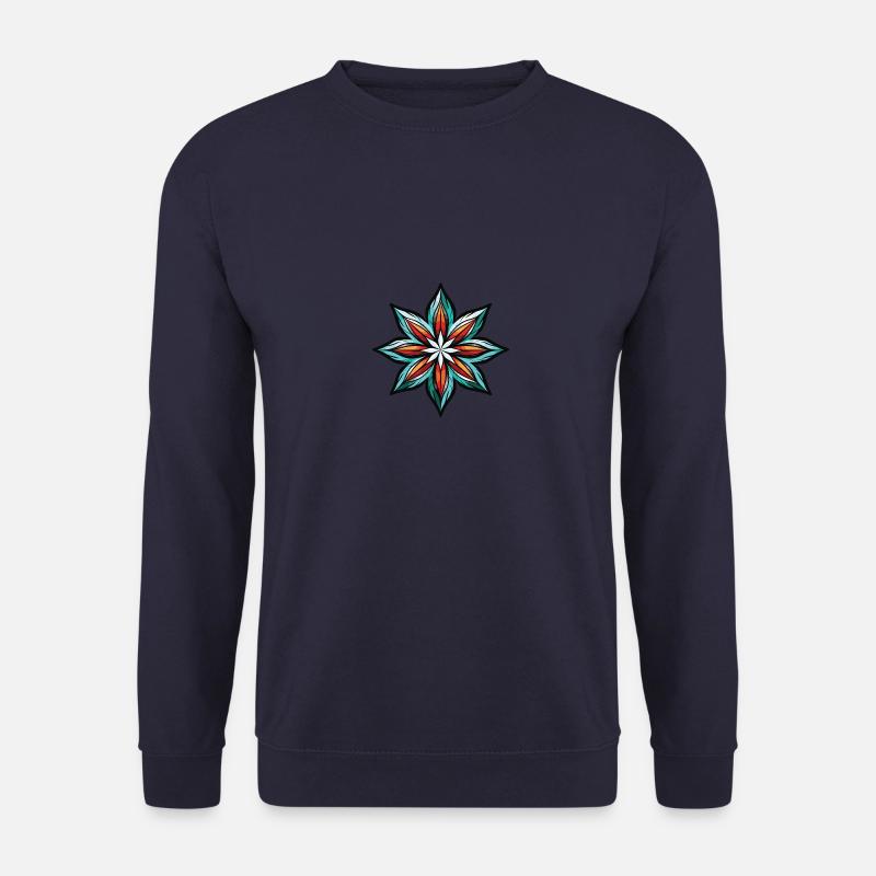 Schneeflocke Symbol - Unisex Pullover - Navy