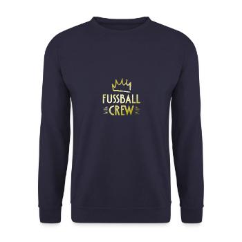 Équipe de football - Sweat-shirt Unisexe - marine - Devant - Alina (178cm) & Michal (187cm)
