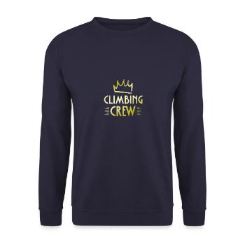 Climbing Crew - Unisex Pullover - Navy - Vorne - Alina (178cm) & Michal (187cm)