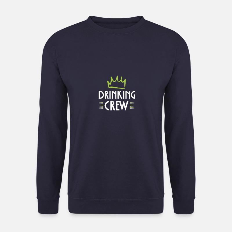 Drinking Crew - Unisex Pullover - Navy