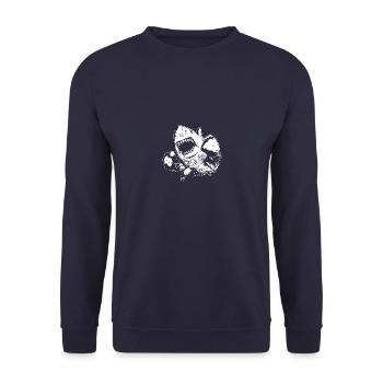Hai Boxer Kampfsport MMA - Unisex Pullover - Navy - Vorne - Alina (178cm) & Michal (187cm)