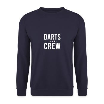 Équipe de fléchettes - Sweat-shirt Unisexe - marine - Devant - Alina (178cm) & Michal (187cm)