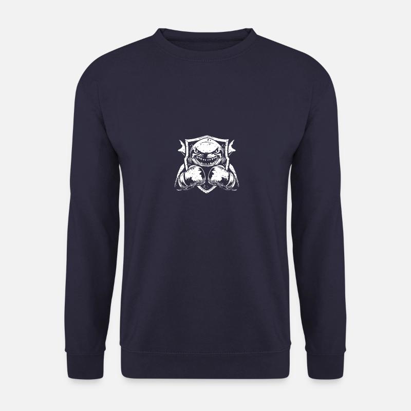 Shark Boxer Boxing MMA - Unisex Sweatshirt - navy