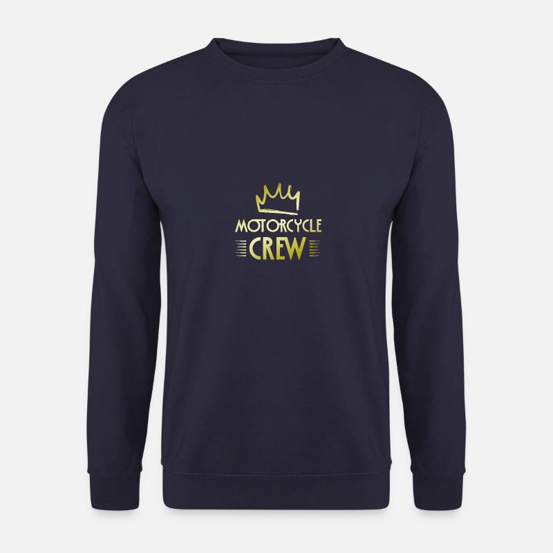 Motorcycle Crew - Unisex Sweatshirt - navy