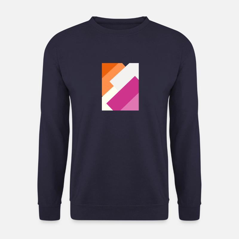 Lesbian Geometrics - Unisex Pullover - Navy