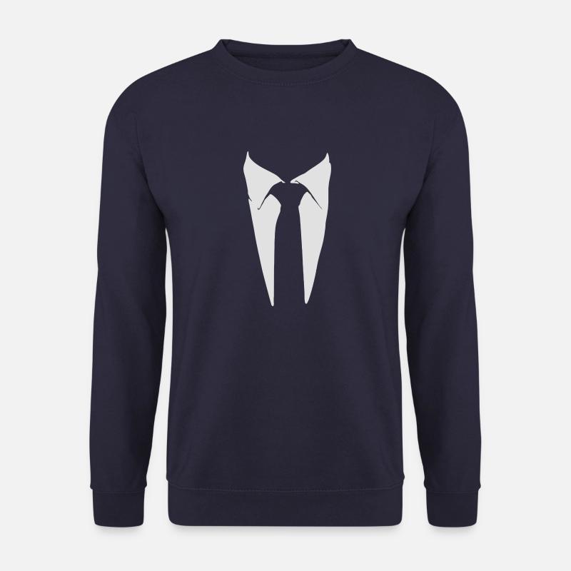 krawatte_1c - Unisex Pullover - Navy