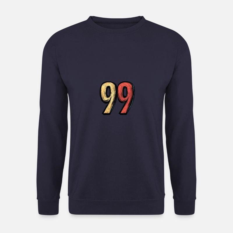 99 Number Comic - Unisex Sweatshirt - navy