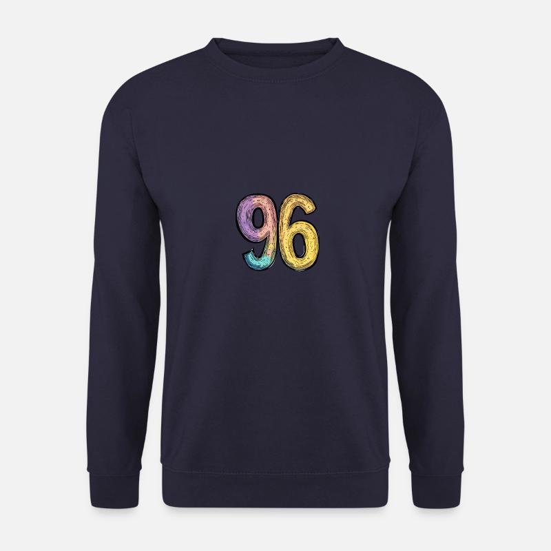 96 Zahl Comic - Unisex Pullover - Navy