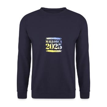 Mallorca 2025 - Unisex Pullover - Navy - Vorne - Alina (178cm) & Michal (187cm)