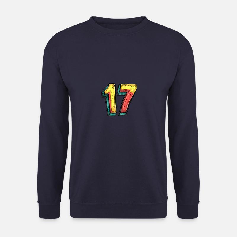 17 Number Comic - Unisex Sweatshirt - navy