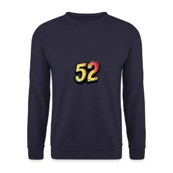 Bande dessinée à 52 numéros - Sweat-shirt Unisexe - marine - Devant - Alina (178cm) & Michal (187cm)
