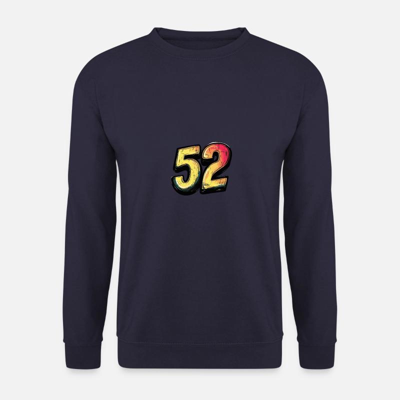 52 Number Comic - Unisex Sweatshirt - navy