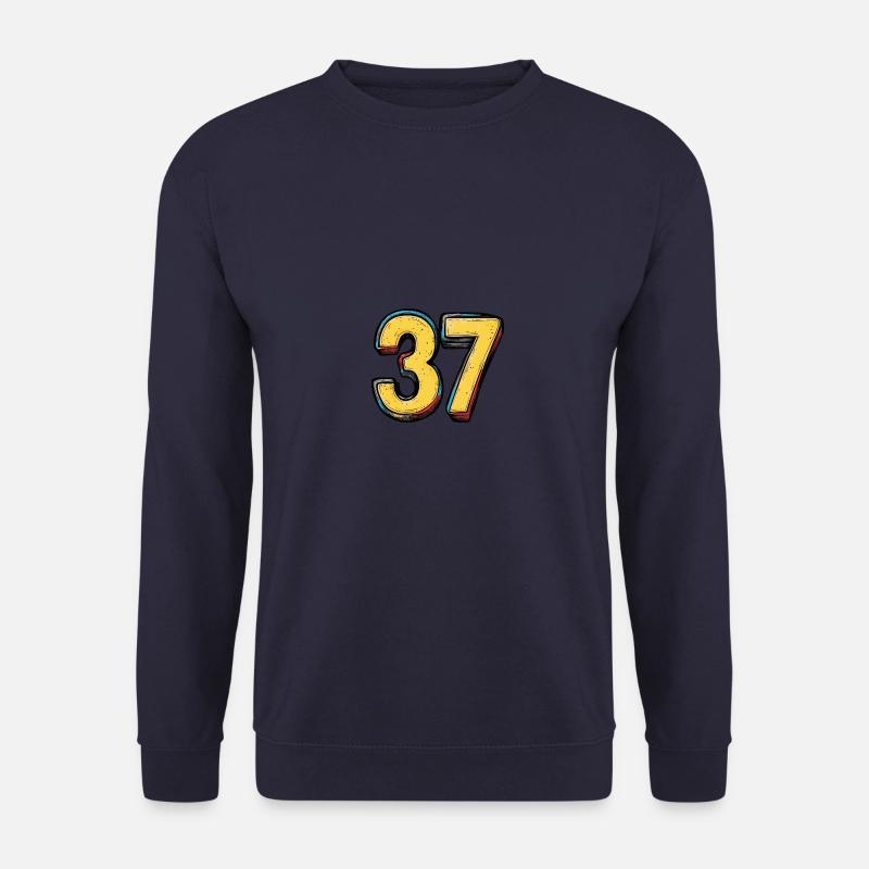 37 Number Comic - Unisex Sweatshirt - navy