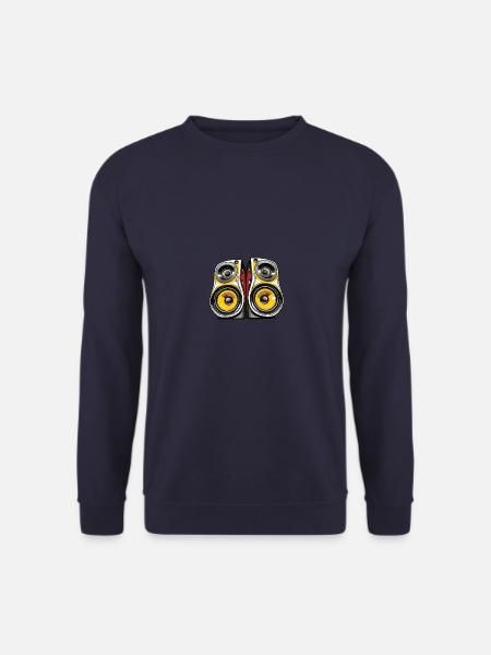 Music Boxes Bass - Unisex Sweatshirt - navy