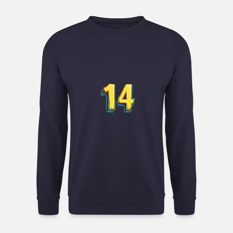 14 Number Comic - Unisex Sweatshirt - navy