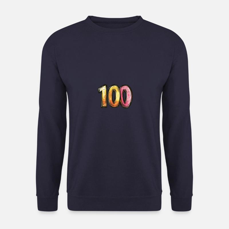 100 Number Comic - Unisex Sweatshirt - navy