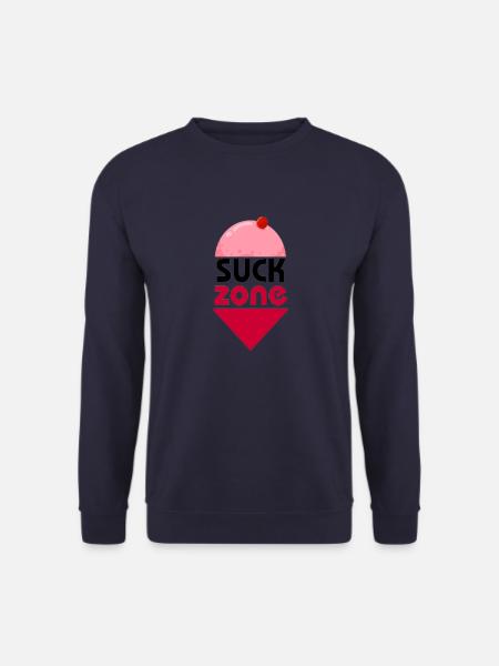 SUCK ZONE - Unisex Sweatshirt - navy
