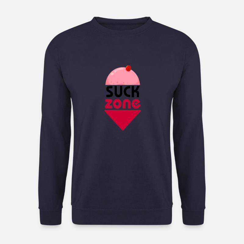 SUCK ZONE - Unisex Sweatshirt - navy