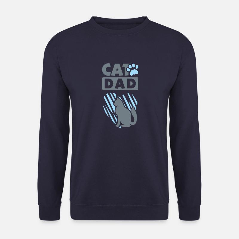 Katzenvater. Zeichen - Unisex Pullover - Navy