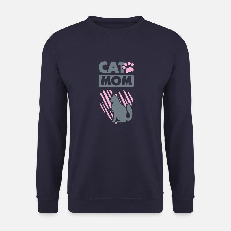 Katzenmutter. Zeichen - Unisex Pullover - Navy