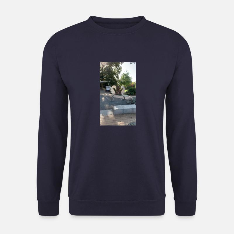 kunst seepferdchen - Unisex Pullover - Navy