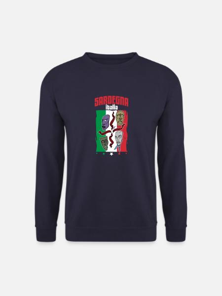 Italien Sardinien Insel Sardegna Urlaub Meer - Unisex Pullover - Navy