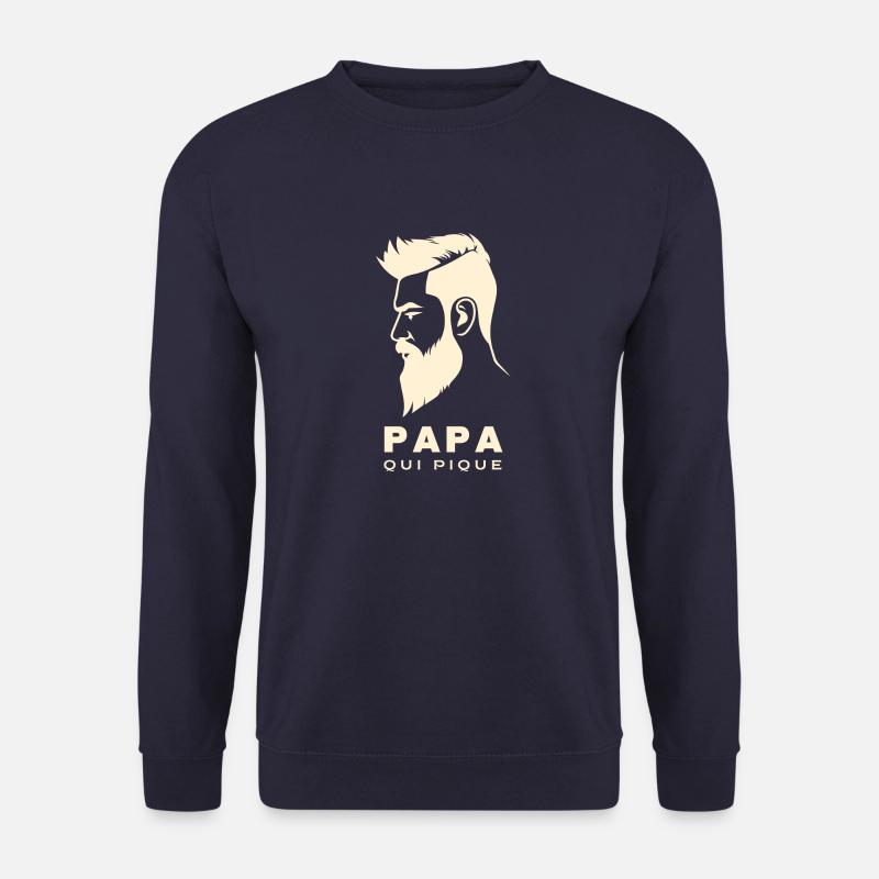 Bearded Dad - Unisex Sweatshirt - navy