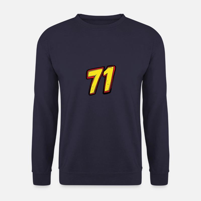 71 Number Comic - Unisex Sweatshirt - navy