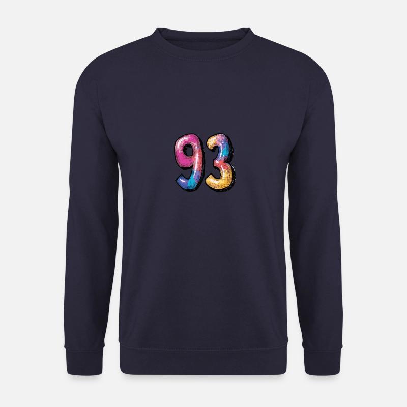 93 Zahl Comic - Unisex Pullover - Navy