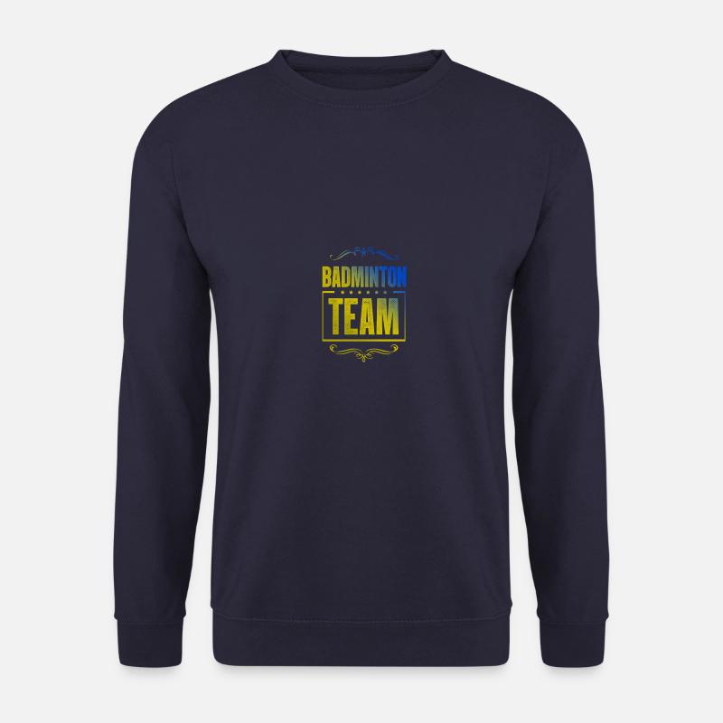 Badminton Crew - Unisex Sweatshirt - navy
