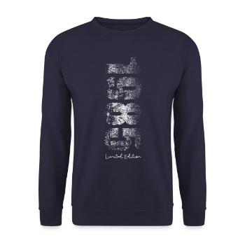 Original 1985 Edition Limitée - Cadeau - Sweat-shirt Unisexe - marine - Devant - Alina (178cm) & Michal (187cm)
