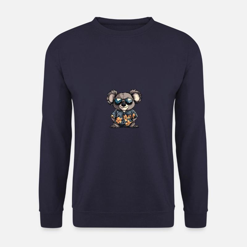 Koala Comic Cool Sommer - Unisex Pullover - Navy